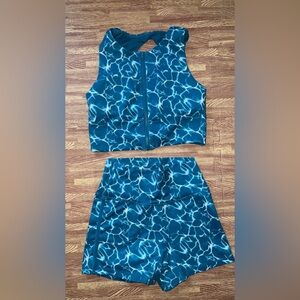 BuffBunny Under The Sea Reflection Teal Set